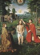 Gerard David The Baptism of Christ (mk08) oil painting on canvas